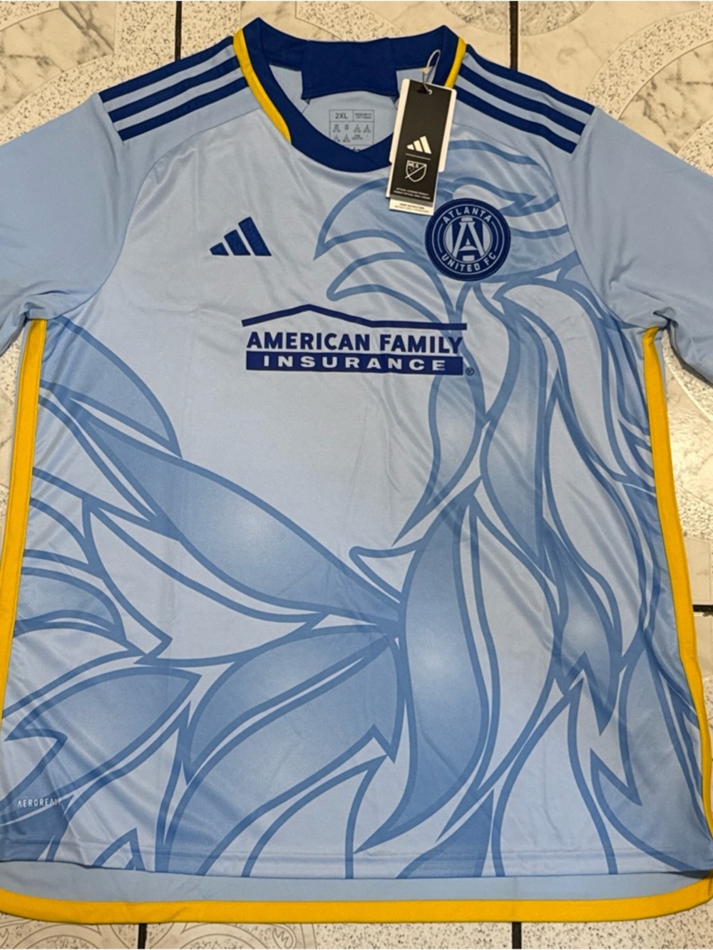 New Adidas Atlanta United FC Away 23/24 Soccer Jersey Men’s Size 2XL IP6007